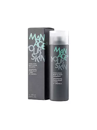 MANAGE YOUR SKIN | Energizing Body & Hair Shampoo 200ml | 